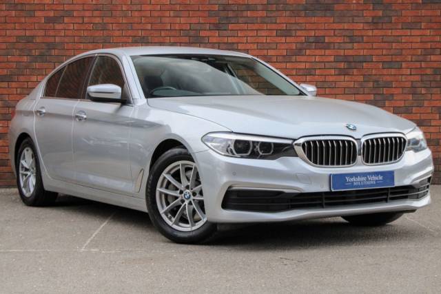 BMW 5 Series 2.0 525d SE Auto Euro 6 (s/s) 4dr Saloon Diesel Silver