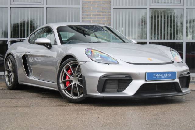 Porsche Cayman 718 4.0 GT4 Euro 6 (s/s) 2dr Coupe Petrol Silver