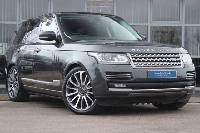 Land Rover Range Rover 3.0h SDV6 Autobiography Auto 4WD Euro 6 (s/s) 5dr Four Wheel Drive Diesel / Electric Hybrid Grey