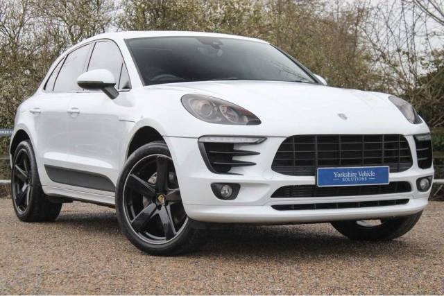 Porsche Macan 3.0 TD V6 S PDK 4WD Euro 6 (s/s) 5dr Four Wheel Drive Diesel White