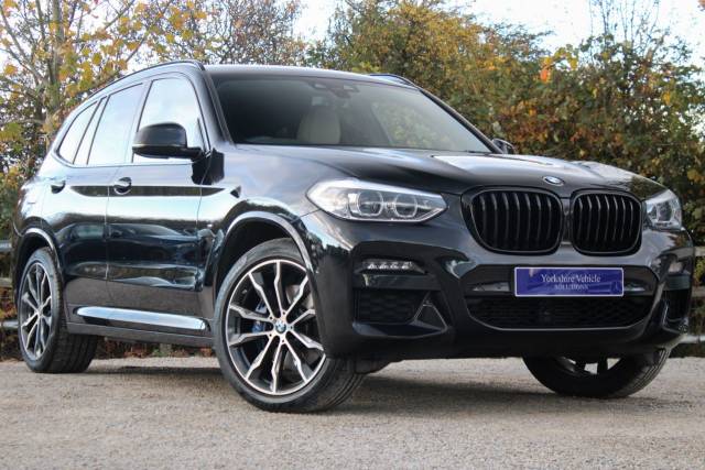 BMW X3 2.0 20d MHT M Sport Auto xDrive Euro 6 (s/s) 5dr Four Wheel Drive Diesel Black