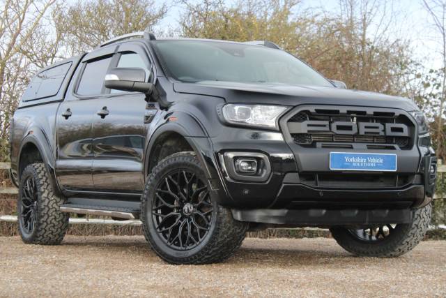 Ford Ranger 2.0 EcoBlue Wildtrak Auto 4WD Euro 6 (s/s) 4dr Pick Up Diesel Black