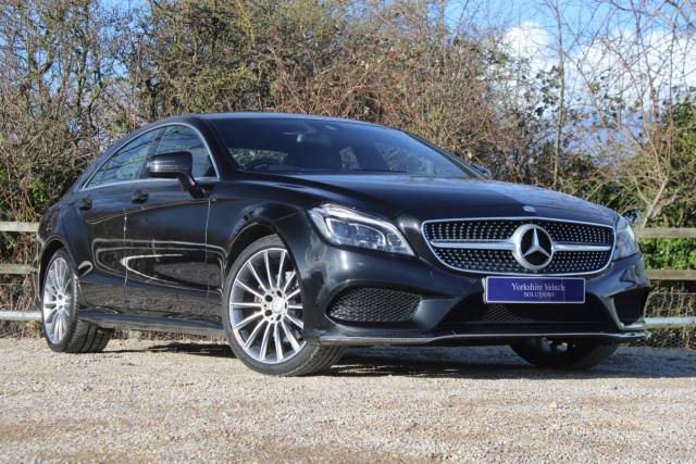 Mercedes-Benz CLS 2.1 CLS220 BlueTEC AMG Line Coupe G-Tronic+ Euro 6 (s/s) 4dr Coupe Diesel Black